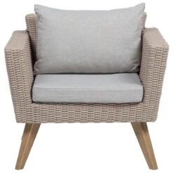 Beliani - VITTORIA - Loungeset Voor 5 - Natuurlijk - PE Rotan 20 Beliani - VITTORIA - Loungeset Voor 5 - Natuurlijk - PE Rotan -Tuinproducten 9451163