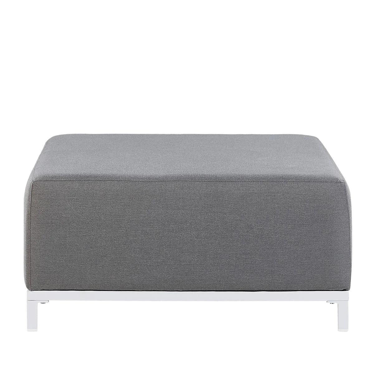 Beliani - ROVIGO - Loungeset Voor 5 - Grijs - Polyester 12 Beliani - ROVIGO - Loungeset Voor 5 - Grijs - Polyester - Afbeelding 10