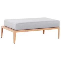 Beliani - RIMA III - Loungeset Voor 6 - Grijs - Polyester -Tuinproducten 9451320