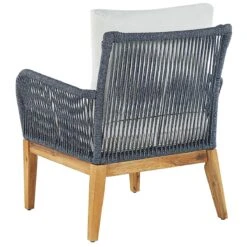 Beliani - MERANO - Loungeset Voor 4 - Wit - Acaciahout 22 Beliani - MERANO - Loungeset Voor 4 - Wit - Acaciahout -Tuinproducten 9451581