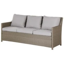Beliani - FONTI - Loungeset Voor 5 - Natuurlijk - PE Rotan 18 Beliani - FONTI - Loungeset Voor 5 - Natuurlijk - PE Rotan -Tuinproducten 9451629