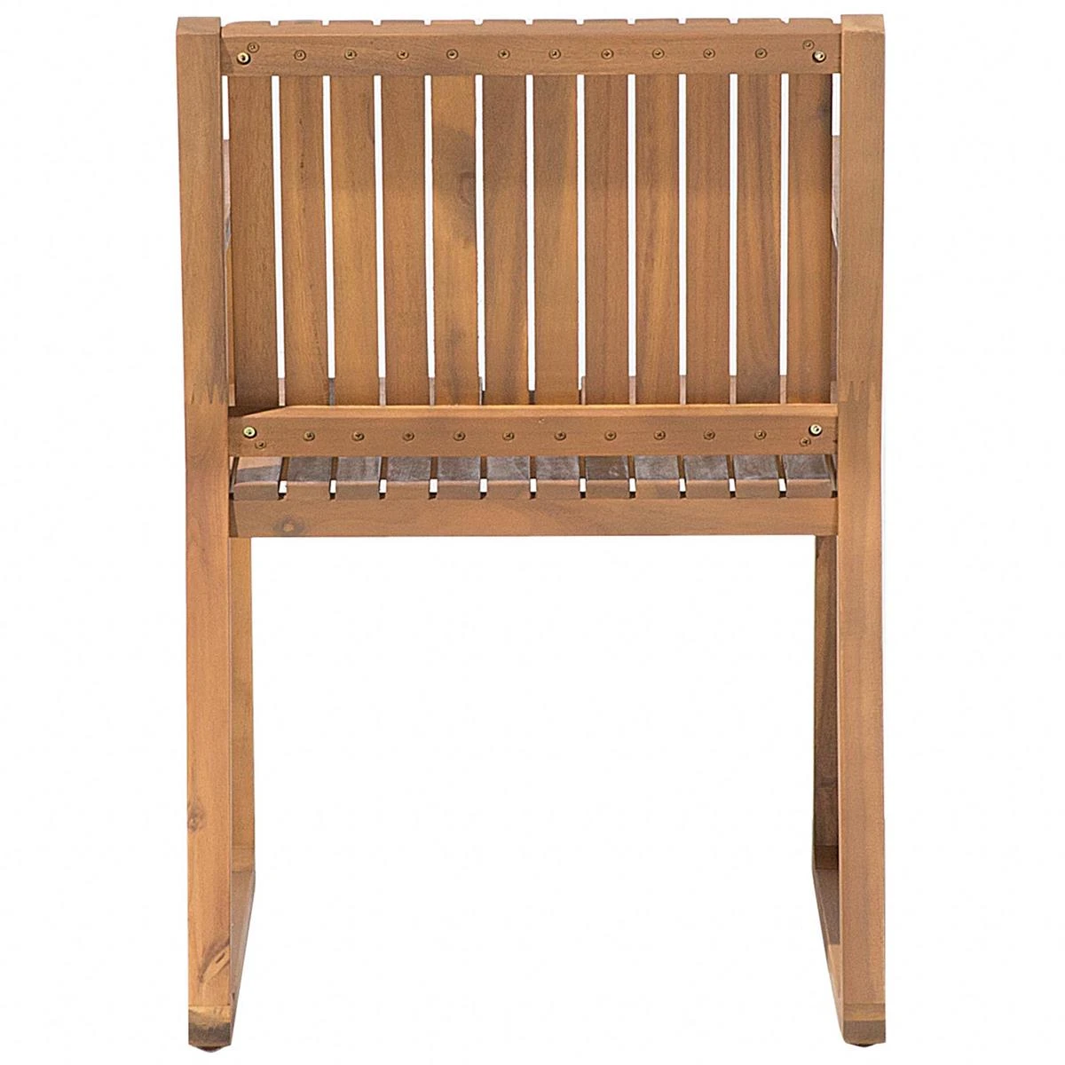 Beliani - SASSARI - Tuinset Voor 6 - Lichte Houtkleur - Acaciahout 10 Beliani - SASSARI - Tuinset Voor 6 - Lichte Houtkleur - Acaciahout - Afbeelding 8