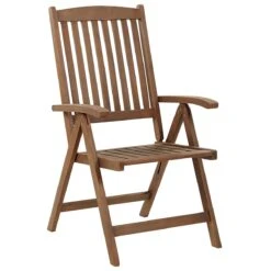 Beliani - AMANTEA - Bistroset Voor 2 - Donkere Houtkleur - Acaciahout 14 Beliani - AMANTEA - Bistroset Voor 2 - Donkere Houtkleur - Acaciahout -Tuinproducten 9452909