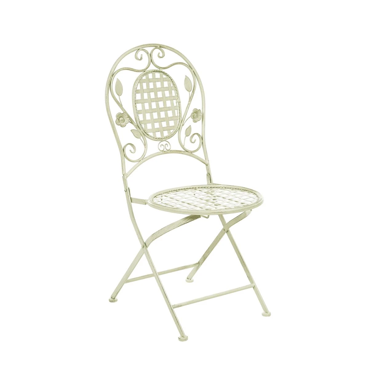 Beliani - BIVIO - Bistroset Voor 2 - Groen - IJzer 6 Beliani - BIVIO - Bistroset Voor 2 - Groen - IJzer - Afbeelding 4