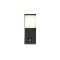 QAZQA Buitenwandlamp Antraciet Incl. LED IP54 Met Bewegingssensor - 21 QAZQA Buitenwandlamp Antraciet Incl. LED IP54 Met Bewegingssensor - -Tuinproducten 9456998