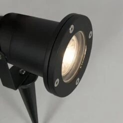 QAZQA Tuinspot Zwart Incl. Snoer En Stekker 230 Cm IP65 - Basic 20 QAZQA Tuinspot Zwart Incl. Snoer En Stekker 230 Cm IP65 - Basic -Tuinproducten 9457803