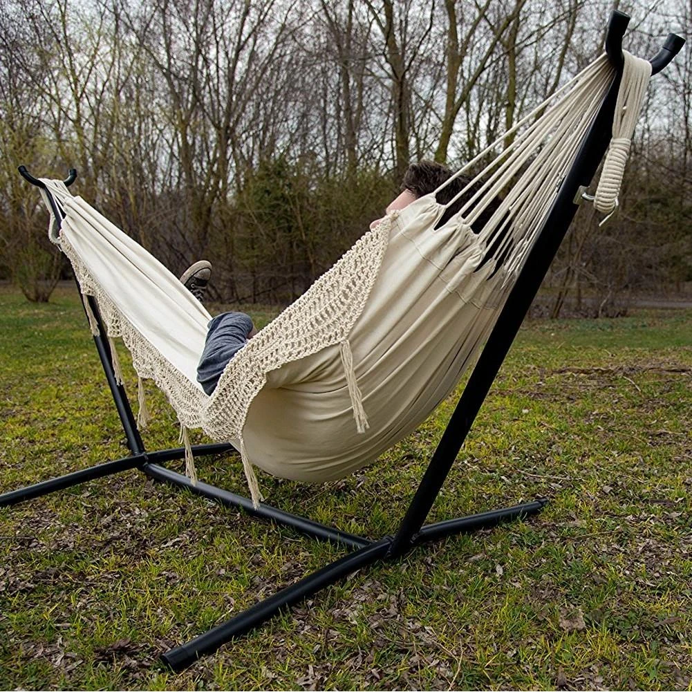 Vivere Combo Tweepersoons Hangmat Met Standaard 9 Vivere Combo Tweepersoons Hangmat Met Standaard - Afbeelding 7