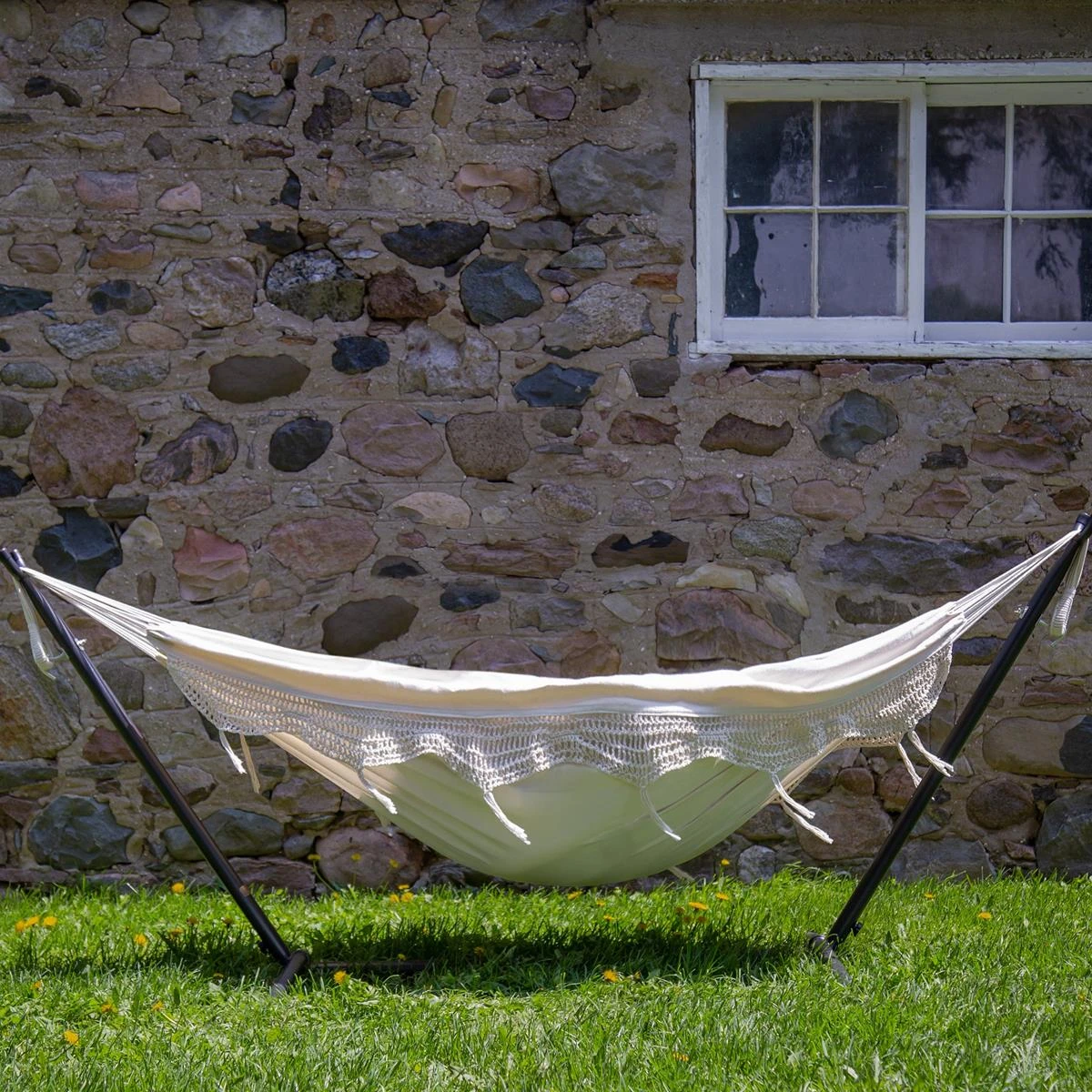 Vivere Combo Tweepersoons Hangmat Met Standaard 10 Vivere Combo Tweepersoons Hangmat Met Standaard - Afbeelding 8