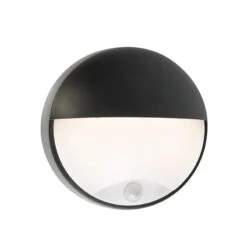 QAZQA Buitenwandlamp Zwart Incl. LED Met Bewegingssensor IP54 - 14 QAZQA Buitenwandlamp Zwart Incl. LED Met Bewegingssensor IP54 - -Tuinproducten 9459278