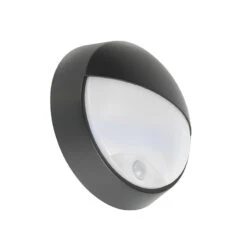QAZQA Buitenwandlamp Zwart Incl. LED Met Bewegingssensor IP54 - 18 QAZQA Buitenwandlamp Zwart Incl. LED Met Bewegingssensor IP54 - -Tuinproducten 9459292