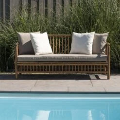 Exotan Bamboo Bank - 2-zits -Tuinproducten 9460788