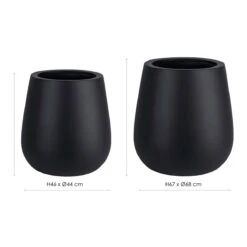 Vase The World Vermont - Zwart 9 Vase The World Vermont - Zwart -Tuinproducten 9464915