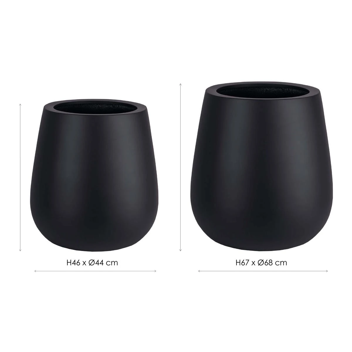 Vase The World Vermont - Zwart 6 Vase The World Vermont - Zwart - Afbeelding 4