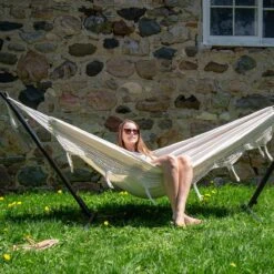 Vivere Combo Tweepersoons Hangmat Met Standaard 15 Vivere Combo Tweepersoons Hangmat Met Standaard -Tuinproducten 9468732