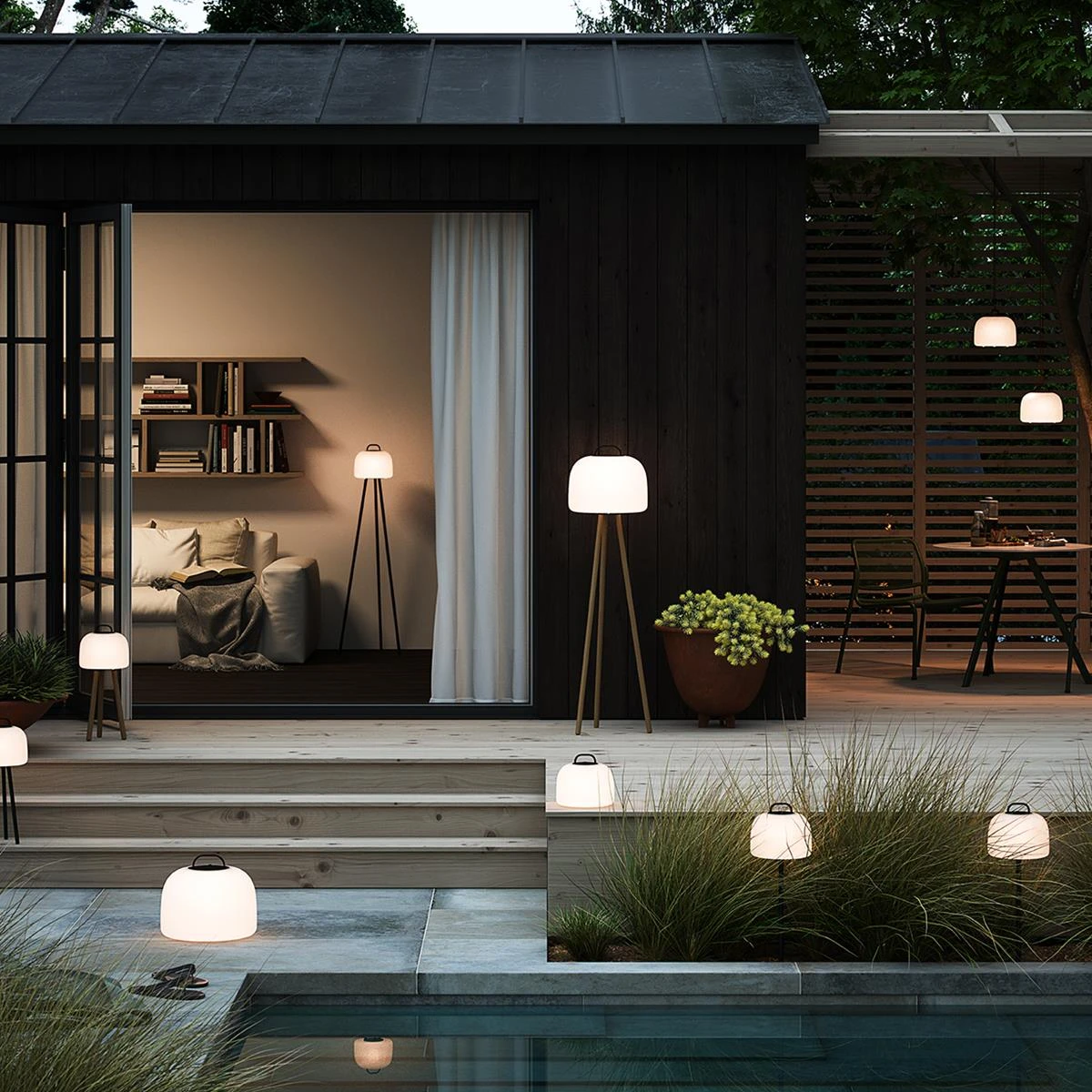 Nordlux Kettle Moodmaker Combinatie Hang-, Tafel- En Vloerlamp 4 Nordlux Kettle Moodmaker Combinatie Hang-, Tafel- En Vloerlamp - Afbeelding 2