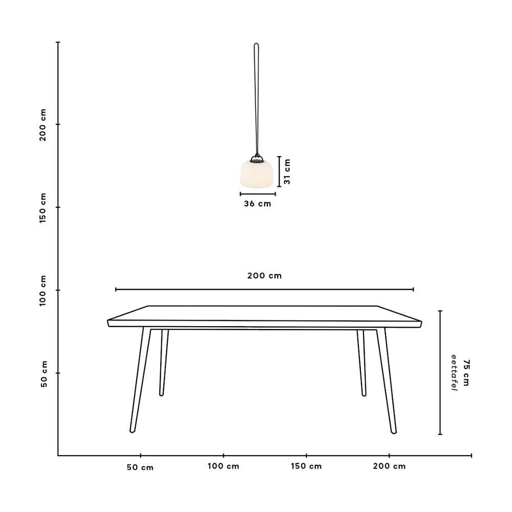 Nordlux Kettle Moodmaker Combinatie Hang-, Tafel- En Vloerlamp 6 Nordlux Kettle Moodmaker Combinatie Hang-, Tafel- En Vloerlamp - Afbeelding 4