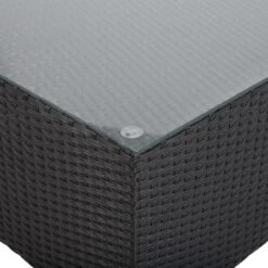 Beliani - SANO - Loungeset Voor 4 - Zwart - PE Rotan 20 Beliani - SANO - Loungeset Voor 4 - Zwart - PE Rotan -Tuinproducten 9477820