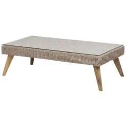 Beliani - VITTORIA - Loungeset Voor 5 - Natuurlijk - PE Rotan 23 Beliani - VITTORIA - Loungeset Voor 5 - Natuurlijk - PE Rotan -Tuinproducten 9480846