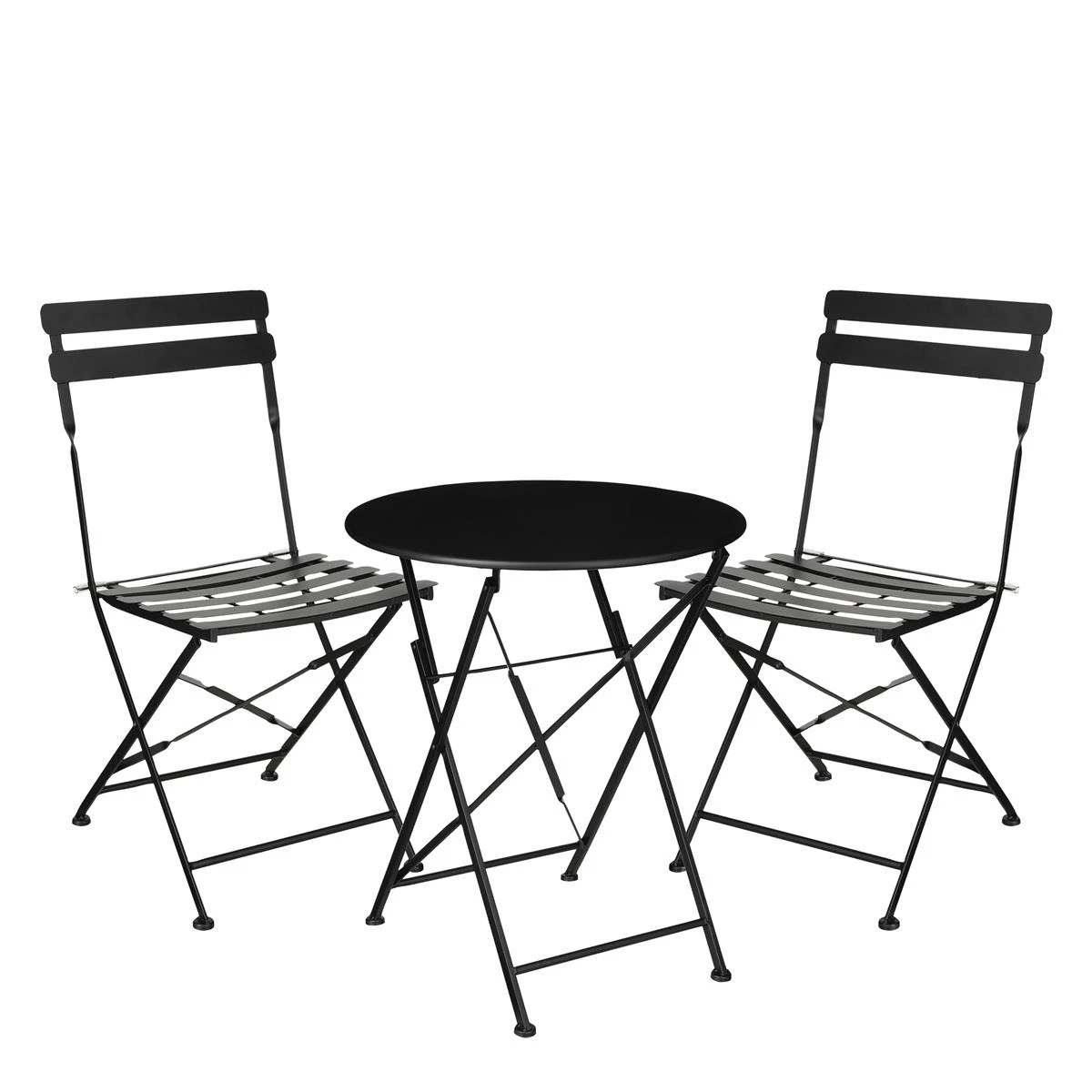 Mica Decorations Laurence Bistroset - Set Van 3 - Metaal - Zwart 3 Mica Decorations Laurence Bistroset - Set Van 3 - Metaal - Zwart