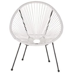 Beliani - ACAPULCO II - Bistroset Voor 2 - Wit - PE Rotan 14 Beliani - ACAPULCO II - Bistroset Voor 2 - Wit - PE Rotan -Tuinproducten 9487758