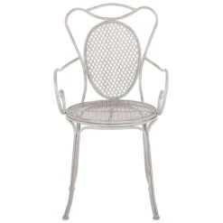 Beliani - CILENTO - Bistroset Voor 2 - Grijs - IJzer 14 Beliani - CILENTO - Bistroset Voor 2 - Grijs - IJzer -Tuinproducten 9487830