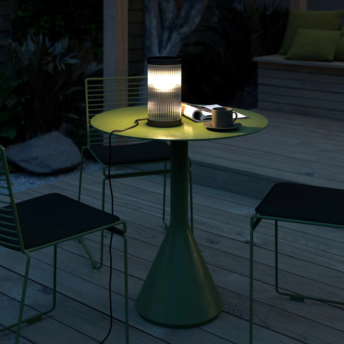 Nordlux Coupar Tafellamp - Zwart 4 Nordlux Coupar Tafellamp - Zwart - Afbeelding 2