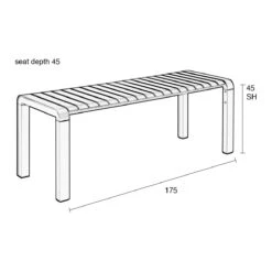 Zuiver Vondel Tuinbank 23 Zuiver Vondel Tuinbank -Tuinproducten 9490489