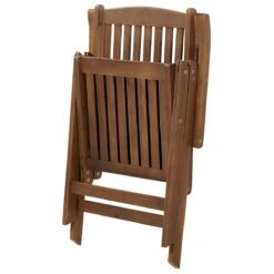 Beliani - AMANTEA - Bistroset Voor 2 - Donkere Houtkleur - Acaciahout 18 Beliani - AMANTEA - Bistroset Voor 2 - Donkere Houtkleur - Acaciahout -Tuinproducten 9491261