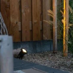 QAZQA Tuinspot Zwart Incl. Snoer En Stekker 230 Cm IP65 - Basic 23 QAZQA Tuinspot Zwart Incl. Snoer En Stekker 230 Cm IP65 - Basic -Tuinproducten 9495875