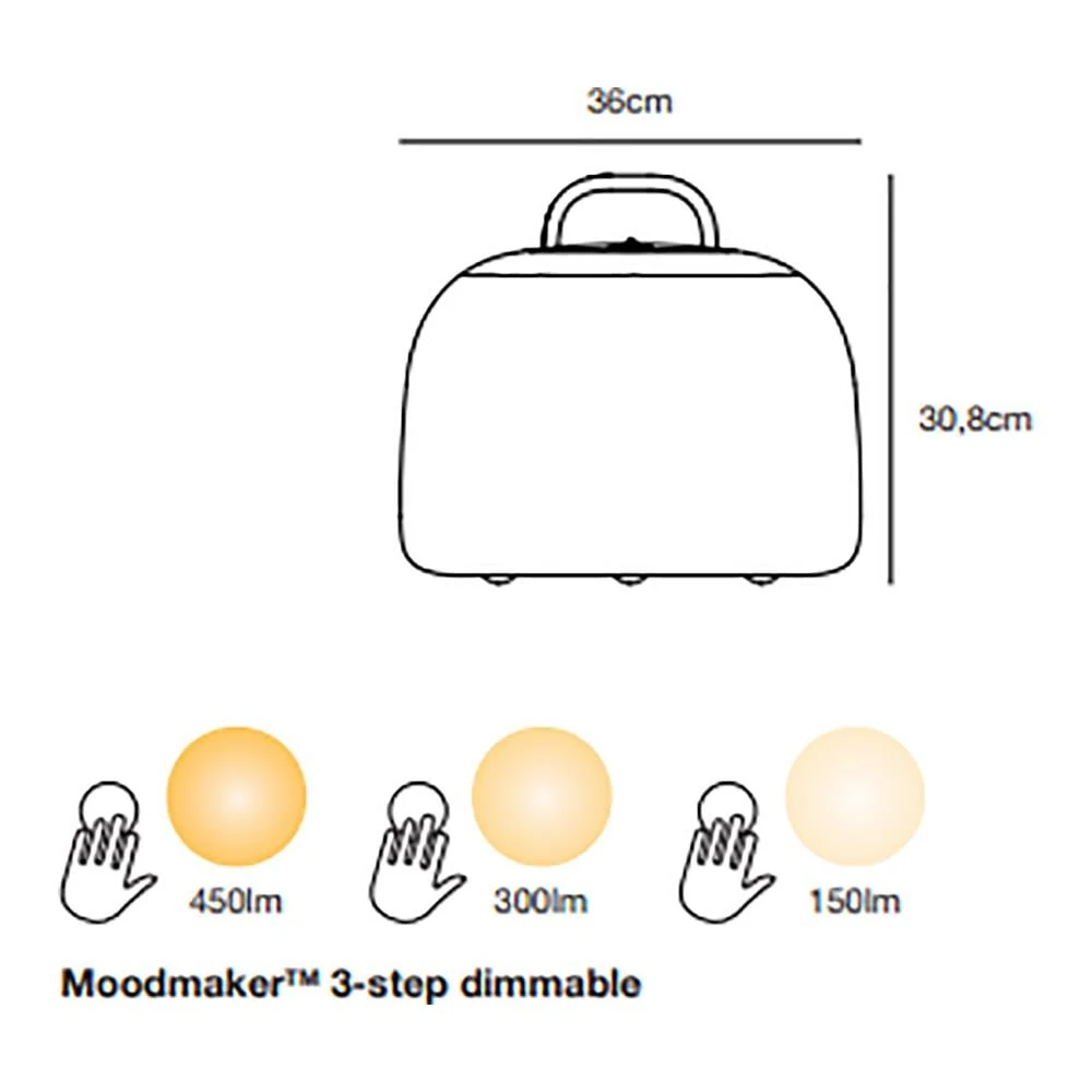 Nordlux Kettle Moodmaker Combinatie Hang-, Tafel- En Vloerlamp 7 Nordlux Kettle Moodmaker Combinatie Hang-, Tafel- En Vloerlamp - Afbeelding 5