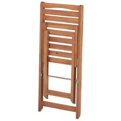 Beliani - LENOLA - Bistroset Voor 2 - Lichte Houtkleur - Acaciahout 19 Beliani - LENOLA - Bistroset Voor 2 - Lichte Houtkleur - Acaciahout -Tuinproducten 9505472