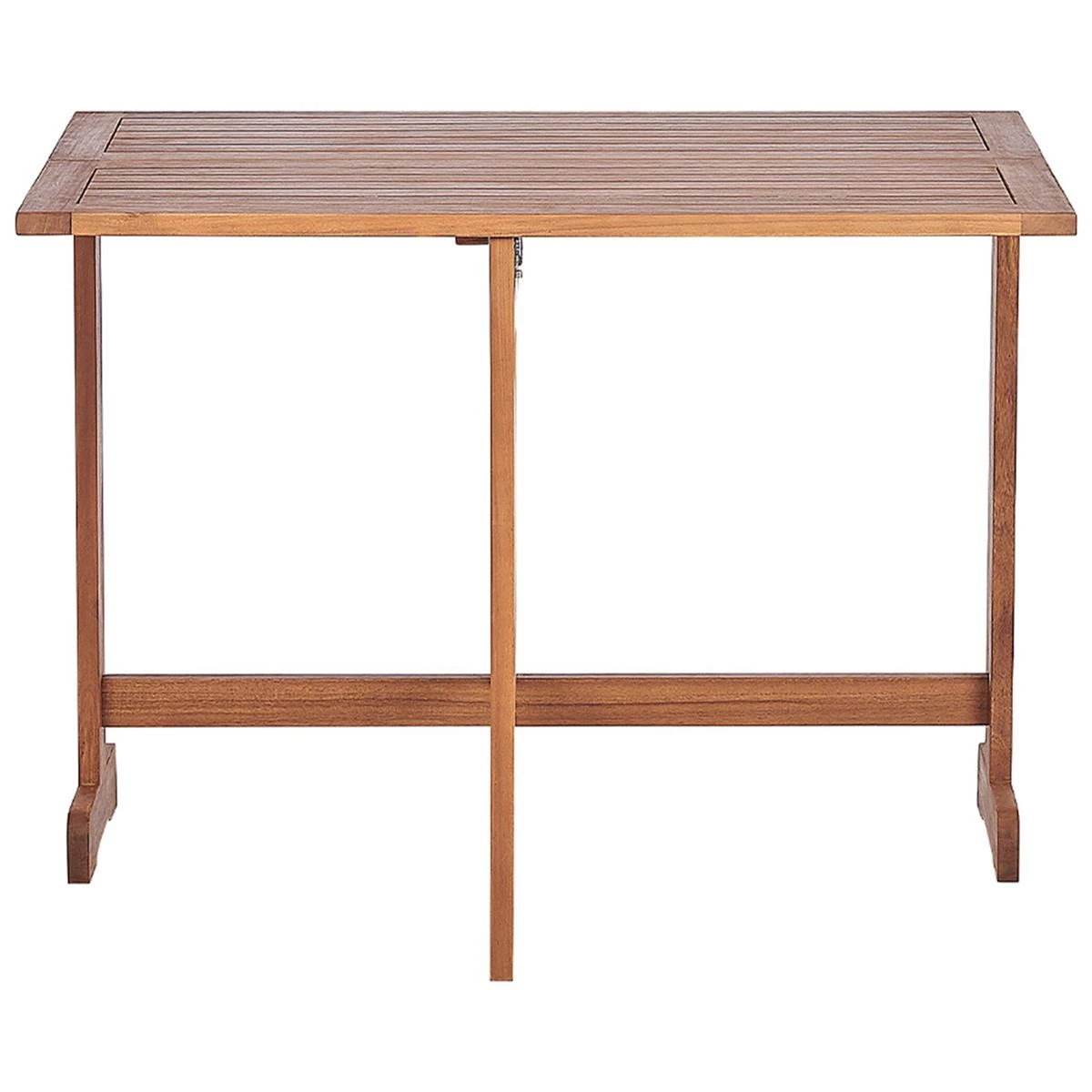 Beliani - LENOLA - Bistroset Voor 2 - Lichte Houtkleur - Acaciahout 9 Beliani - LENOLA - Bistroset Voor 2 - Lichte Houtkleur - Acaciahout - Afbeelding 7