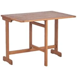 Beliani - LENOLA - Bistroset Voor 2 - Lichte Houtkleur - Acaciahout 21 Beliani - LENOLA - Bistroset Voor 2 - Lichte Houtkleur - Acaciahout -Tuinproducten 9505479