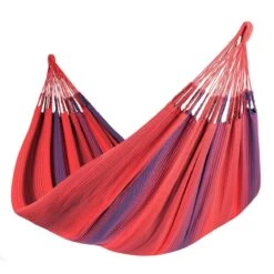 Tropilex® Hangmat Met Standaard Familie Wood & Refresh Bordeaux Rood -Tuinproducten 9513370