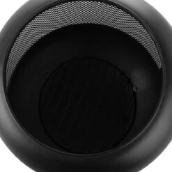 Beliani - VEER - Vuurkorf - Zwart - Staal 17 Beliani - VEER - Vuurkorf - Zwart - Staal -Tuinproducten 9531785