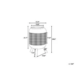 Beliani - VEER - Vuurkorf - Zwart - Staal 22 Beliani - VEER - Vuurkorf - Zwart - Staal -Tuinproducten 9531792