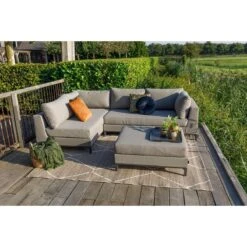 Exotan Sicilië Loungeset Rechts - Taupe 23 Exotan Sicilië Loungeset Rechts - Taupe -Tuinproducten 9551280