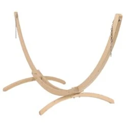 Tropilex® Hangmat Met Standaard Eénpersoons Wood & Dream Orange Oranje -Tuinproducten 9559927