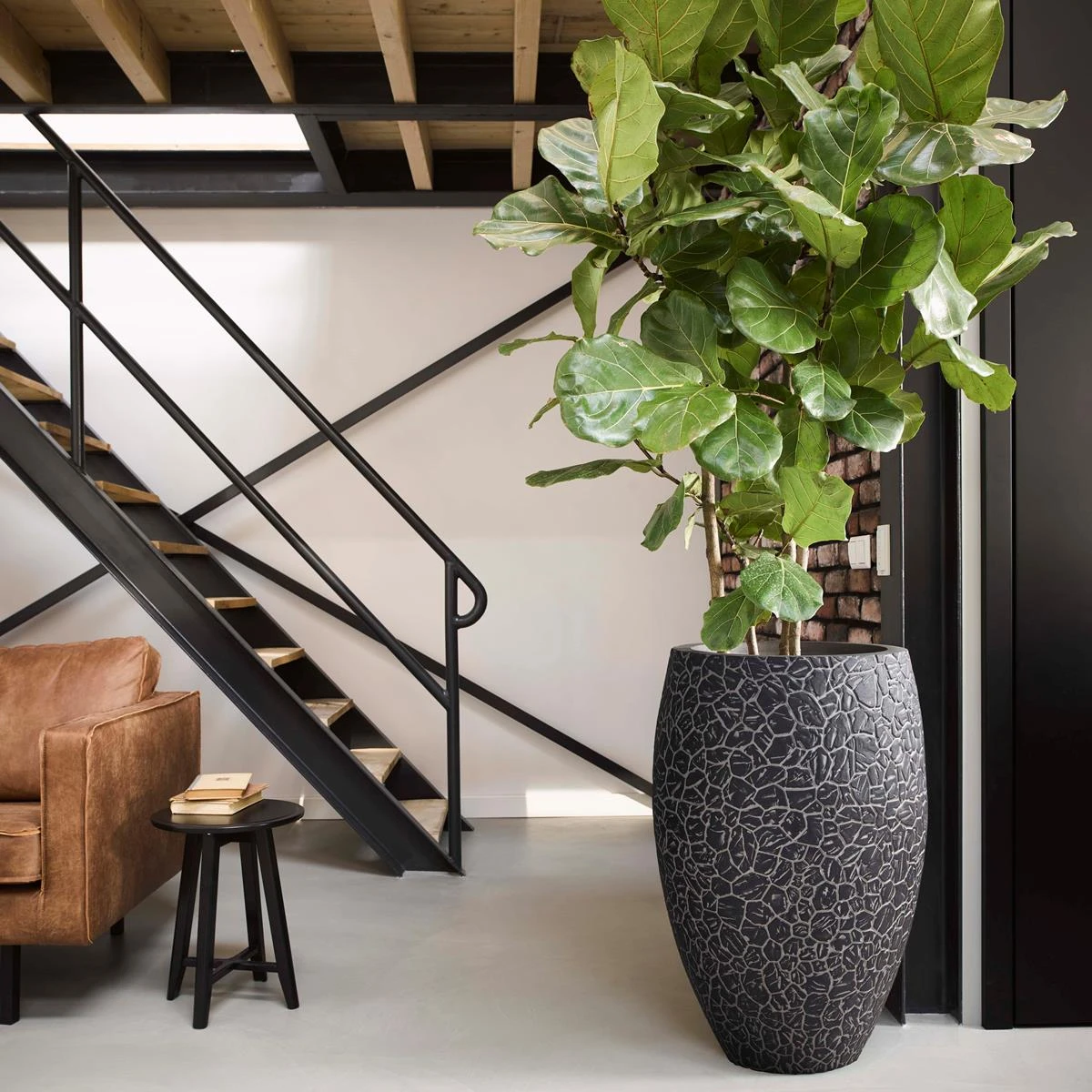 Capi Europe Nature Clay Vaas Deluxe 72 Cm 4 Capi Europe Nature Clay Vaas Deluxe 72 Cm - Afbeelding 2