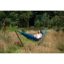 Tropilex® Hangmat Met Standaard Eénpersoons Easy & Dream Blue Blauw 15 Tropilex® Hangmat Met Standaard Eénpersoons Easy & Dream Blue Blauw -Tuinproducten 9588264