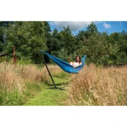 Tropilex® Hangmat Met Standaard Eénpersoons Easy & Dream Blue Blauw 19 Tropilex® Hangmat Met Standaard Eénpersoons Easy & Dream Blue Blauw -Tuinproducten 9588274