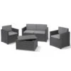 Allibert Monaco Loungeset Met Kussenbox -Tuinproducten 9600500