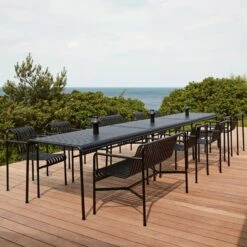 HAY Palissade Tuinbank - Anthracite - 2-zits 10 HAY Palissade Tuinbank - Anthracite - 2-zits -Tuinproducten 9608533