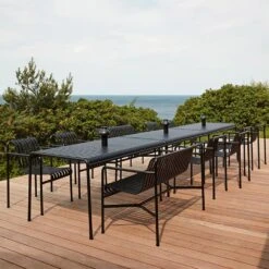 HAY Palissade Tuinbank - Anthracite - 2-zits 13 HAY Palissade Tuinbank - Anthracite - 2-zits -Tuinproducten 9608538