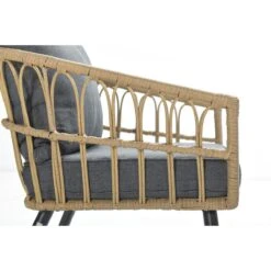 Garden Impressions Tarulo Loungeset 4-delig - Donker Grijs -Tuinproducten 9626755