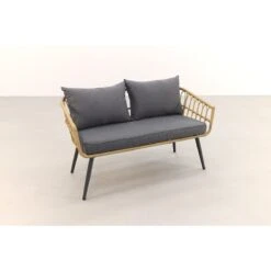 Garden Impressions Tarulo Loungeset 4-delig - Donker Grijs -Tuinproducten 9626767