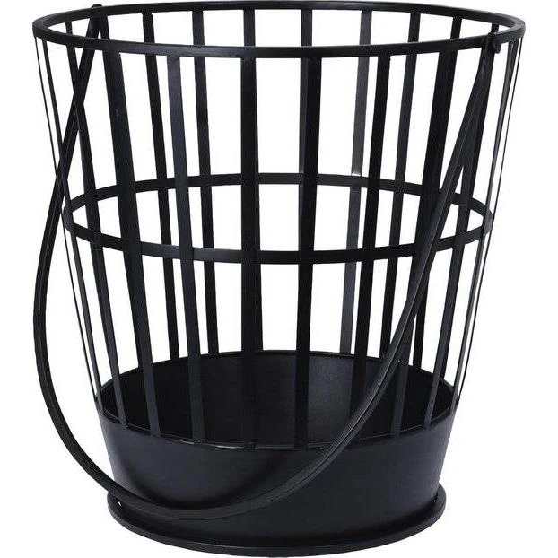 Koopman Metalen Vuurkorf Met Hengsel - √ò38cm X 38cm Hoog 2 Koopman Metalen Vuurkorf Met Hengsel - √ò38cm X 38cm Hoog