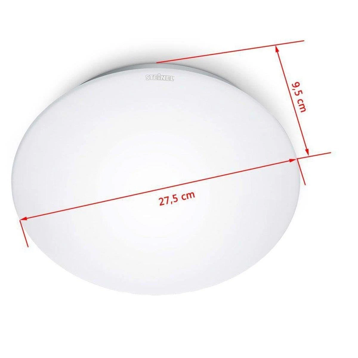 Steinel - Plafonniere - Plafondlamp - Bewegingssensor - Wit 6 Steinel - Plafonniere - Plafondlamp - Bewegingssensor - Wit - Afbeelding 4