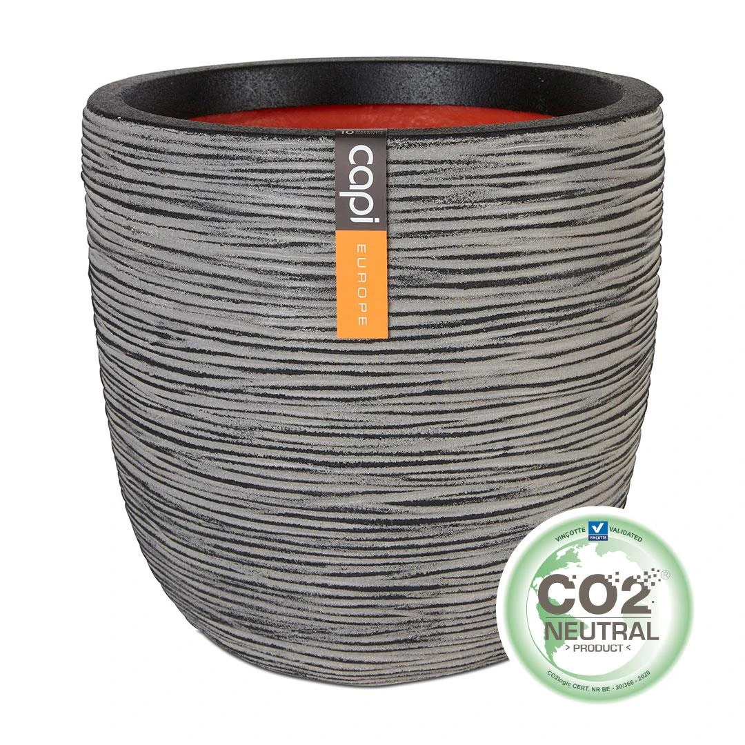 Capi Europe Nature Rib Rond Bloempot 54 Cm 5 Capi Europe Nature Rib Rond Bloempot 54 Cm - Afbeelding 3