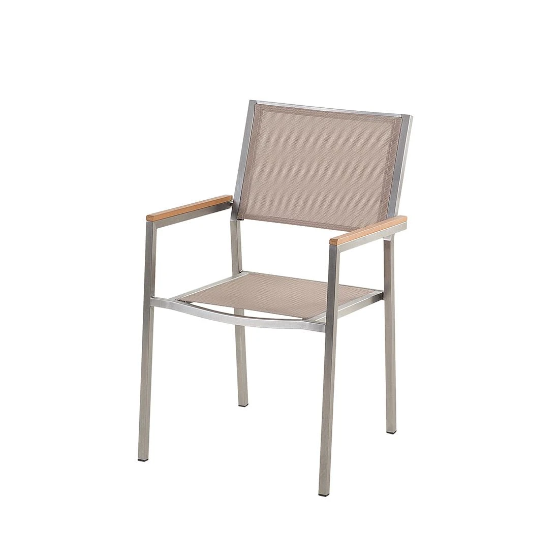 Beliani - GROSSETO - Tuinset Voor 8 - Lichtgrijs - Graniet 6 Beliani - GROSSETO - Tuinset Voor 8 - Lichtgrijs - Graniet - Afbeelding 4